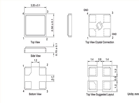 TXC晶振,貼片晶振,7M晶振,7M-12.000MAHE-T晶振