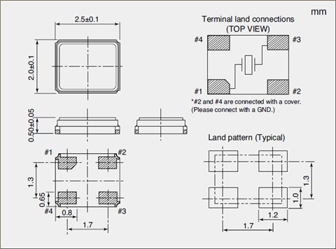NDK晶振,貼片晶振,NX2520SA晶振,貼片進口晶振