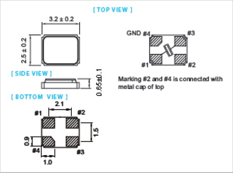 泰藝晶振,貼片晶振,XX晶振,XXBBBCNANF-16.000000晶振