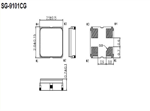 愛普生晶振,有源晶振,SG-9101CG晶振,X1G0052910011晶振