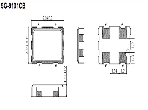 愛(ài)普生晶振,有源晶振,SG-9101CB晶振,X1G0053110011晶振