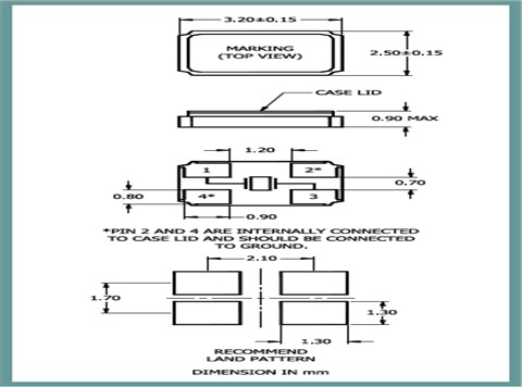 ILSI超小型晶振,ILCX13-FB3F18-36.860000MHz,無線局域網晶振