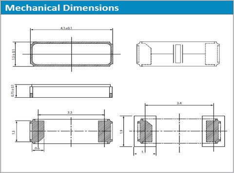 QuartzChnik晶振,壓電石英晶體,QTTC4晶振