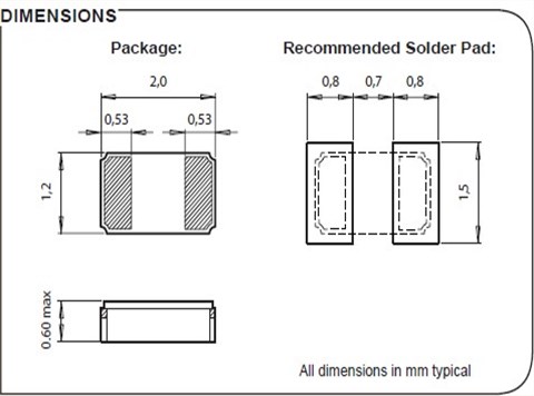 微晶晶振,進口貼片晶振,CM8V-T1A石英晶體