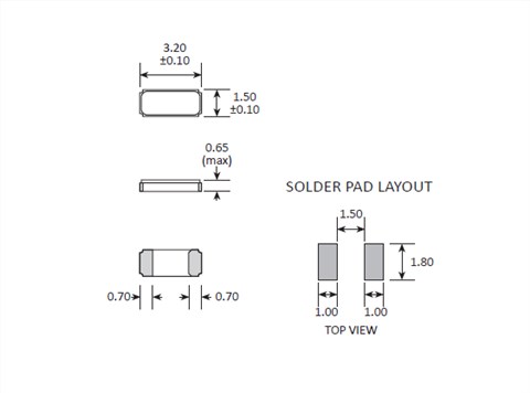 Golledge晶振,32.768K時鐘晶振,CM7V晶振