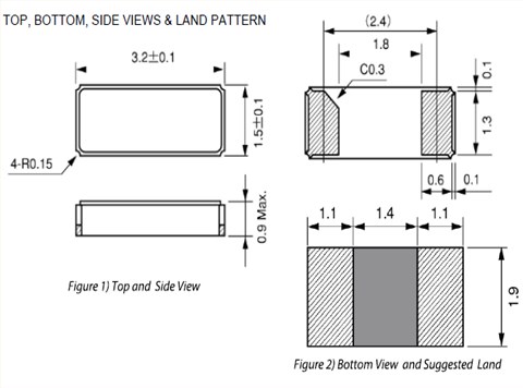 ECScrystal晶振,32.768K晶振,ECX-34Q石英晶體諧振器