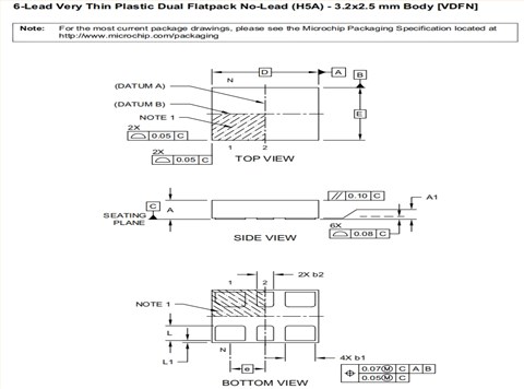 Microchip有源晶振,6G網絡設備晶振,DSC1102CI5-150.0000T