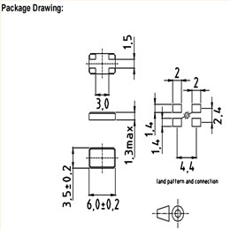 XMP-6135-1A-12pF-40MHZ,KVG投影儀晶振,XMP-6100水晶振動子