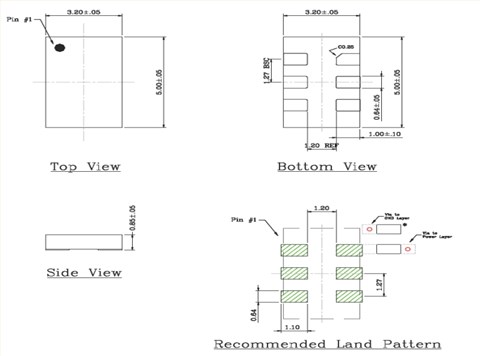 Microchip高頻晶振,DSC1124BI1-100.0000,MEMS振蕩器,5032mm,100MHZ