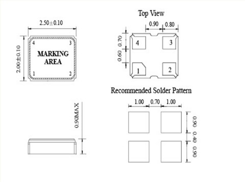 SX2CG-18K10E-54MHZ,FCD-Tech家庭網絡晶振,2520mm,54MHZ,CMOS振蕩器