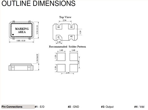 CMOS,FCD-Tech移動(dòng)設(shè)備晶振,SX5CB-15F00E-32MHz,5032mm,32MHZ振蕩器