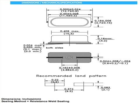 ELLS-30.000MHz-10-R50-B1U-F-T,30MHz,AEL石英晶體諧振器