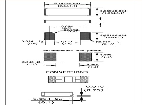 ELS07-32.768kHz-T,3215mm,ELS07,32.768KHz,AEL時鐘晶振