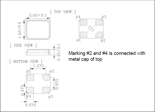 XZ晶振,XZAEECNANF-26.000000晶振,臺灣泰藝2016晶振 XZ晶振,XZAEECNANF-26.000000晶振,臺灣泰藝2016晶振