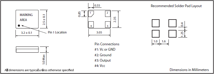 MTI-Milliren晶振,406晶振,溫補晶體振蕩器