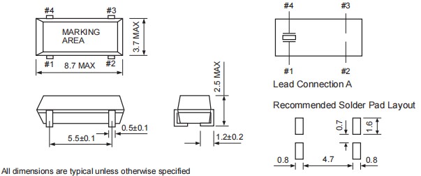 Fortiming晶振,WXP2A晶振,無源諧振器