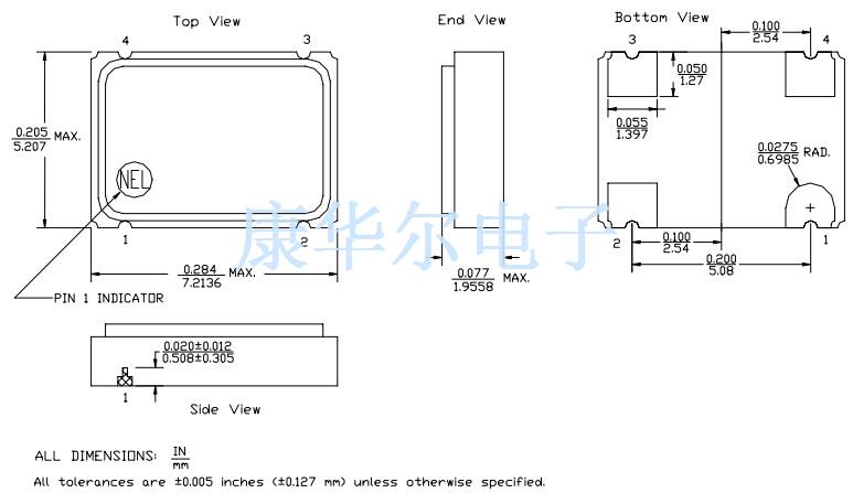 NEL晶振,SC-C1440晶振,SC-C144B-FREQ晶振 NEL晶振,SC-C1440晶振,SC-C144B-FREQ晶振