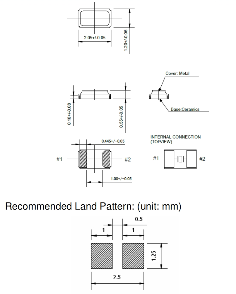 TZ2065A無(wú)源晶振,32.768K時(shí)鐘晶體,6G基站晶振,TST臺(tái)灣晶振